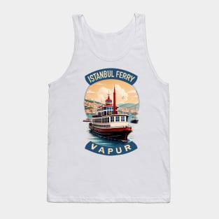 Istanbul ferry turkey Tank Top